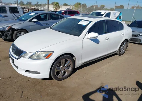 2008 Lexus Gs 350 z USA, uszkodzony, nr VIN JTHBE96S380041952